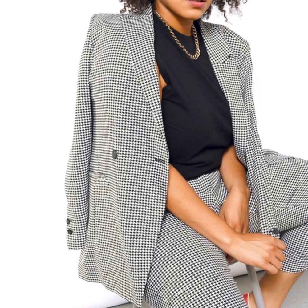 Wildfang Empowered Houndstooth Blazer